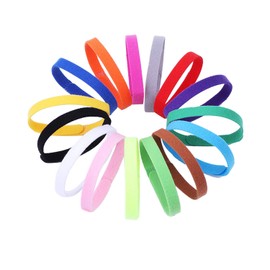 Tilious 15 Colors Puppy ID Collars,Soft, Adjustable & Reusable，Suitable for Newborn pet Dog Cats