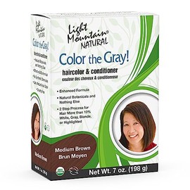 Pack of 1 x Light Mountain Color Medium Brown - 7 fl oz