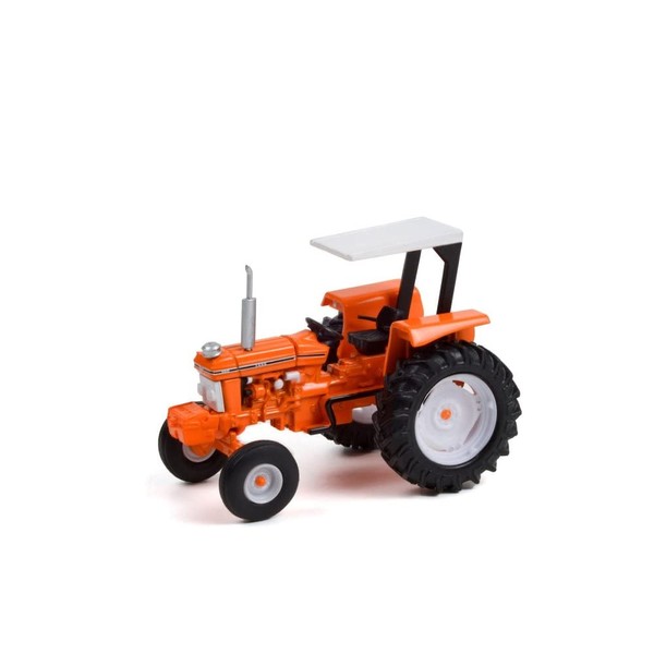 1989 Ford 6610 Tractor w/Canopy, Orange - Greenlight 48060E/48-1/64 Scale
