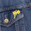 Birth Month Flower Enamel Pin - Elegant Brooch for Women's
