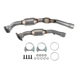 KAC 19329 Stainless Steel Catalytic Converter Replacment for Charger 2006-2010 2.7L/3.5L High Flow (EPA Compliant)