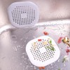 Peidesi Shower Drain Covers Silicone Tube Drain Hair Catcher Stopper