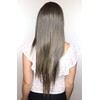 Prettyland 80cm lange Damen Perücke Mittelscheitel Wig Cosplay Hitzefest Weiß