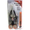 9 Piece Precision Tool Set Includes Wire Cutter Scissors and