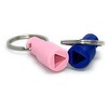 Gas and Electricity Meter Box Keys, Keyring Compatible, Pink and