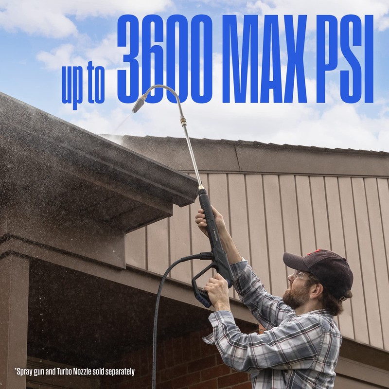 Westinghouse 13” Pressure Washer Gutter Cleaner Wand - 3600 Max