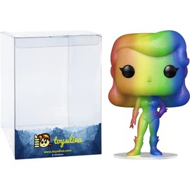 Poison I v y : P o p ! Heroes Vinyl Figurine Bundle with 1 Compatible 'ToysDiva' Graphic Protector (157-65894 - B)