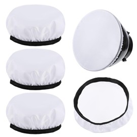 7"/18cm Light Diffuser, Diffuser Lamp Sock Soft Cover Soft White Diffusers Standard Cloth Diffusers Light Sock Softens The Light-Output, Lampshade Reflector Great for Studio Strobe Reflectors Video