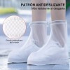 Amazing Bota Protector Silicon Impermeable Cubre Tenis Zapato Lluvia