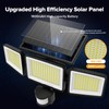 UME Solar Outdoor Lights 302 LED 3000LM, IP65 Waterproof Motion