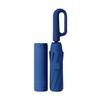 Carabiner 3-Fold Automatic Umbrella UV Block with Blackout Canopy