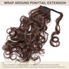 Dcbaboo Ponytail Extension, Ponytail Hairpiece, Braid Extensions, Wavy Long, 60