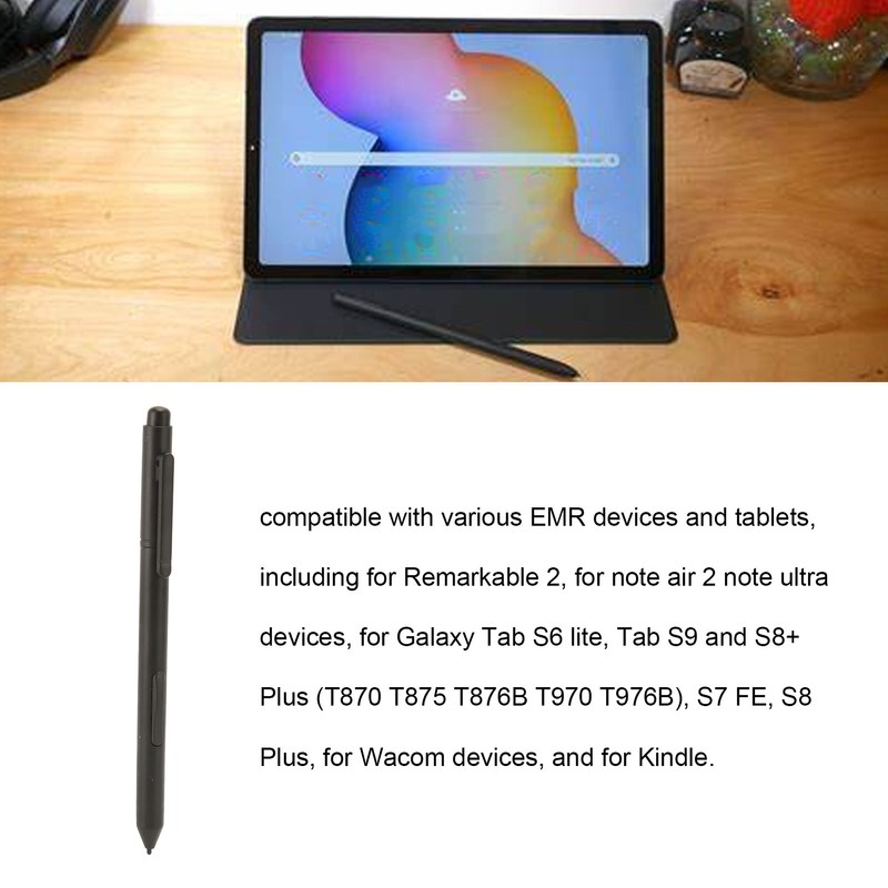 EMR Stylus with Digital Eraser 4096 Pressure Sensitivity Palm Rejection