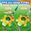 Chuchik Water Sprinkler for Kids - Backyard Spinning Turtle Toy