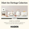 Haden Heritage 4 Slice Wide Slot Stainless Steel Toaster with
