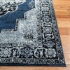 SAFAVIEH Vintage Hamadan Collection 6'7" Square Blue/Grey VTH219M Oriental Traditional