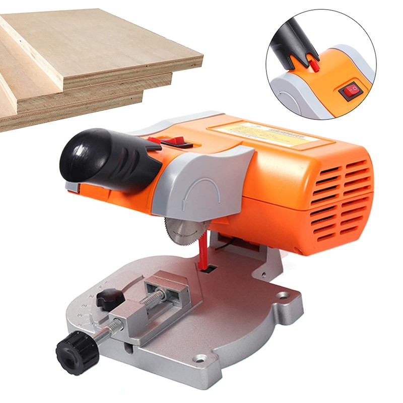 KONKENIE 110V 90W 2" Blade Wood Cutter Machine 45° Miter