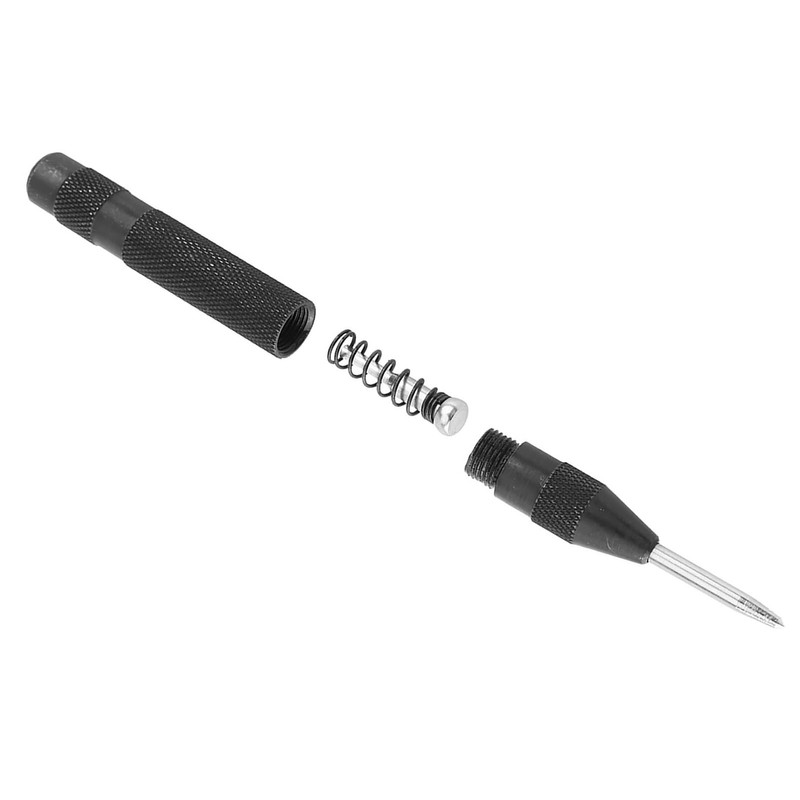 Automatic Center Punch, High Speed Steel Tip, No Hammer Needed