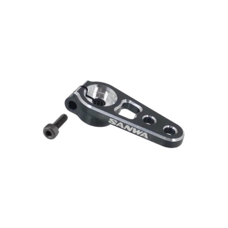 SANWA Aluminum Servo Horn 1 pcs BLACK 107A54261B