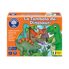 Orchard Toys La Tombola dei Dinosaur, Educational Game for Adaptation and Remembrance for Children from 3 to 7 Years (Italian Edition)
