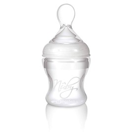 Nuby 67611-100 Accesorio Cuchara de Silicón para Biberones Natural Touch, Blanco