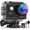 COOAU 4K 20MP Action Camera HD WiFi Waterproof Sport Camera