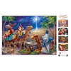 Masterpieces 500 Piece Glitter Christmas Jigsaw Puzzle - Three Magi