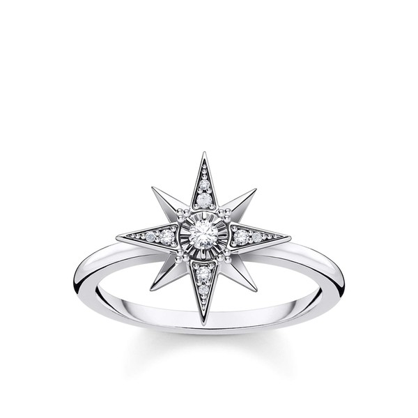 THOMAS SABO Ring Star 925 Sterling Silver TR2299, Precious metal,