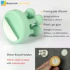 Razor Holder Shaver Hook Hanger Stand - 4Pcs Silicone Toothbrush