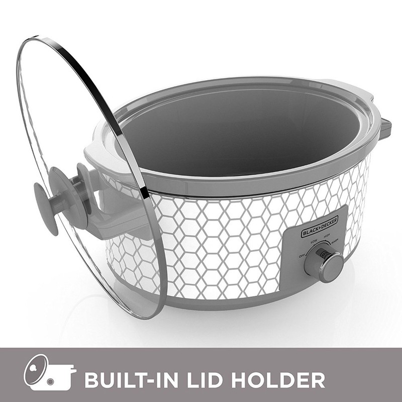 BLACK+DECKER 7 Quart Dial Control Slow Cooker