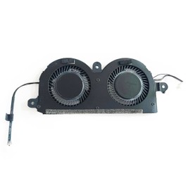 Fleshy Leaf CPU Cooling Fan with Back Cover Replacement for Dell XPS 13 9370 ND55C19-19A14 980WH 0980WH (Only Fits for XPS 9370)