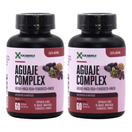 Kit 2 Aguaje + Fenogreco + Hinojo + Maca Roja 60 Cáps