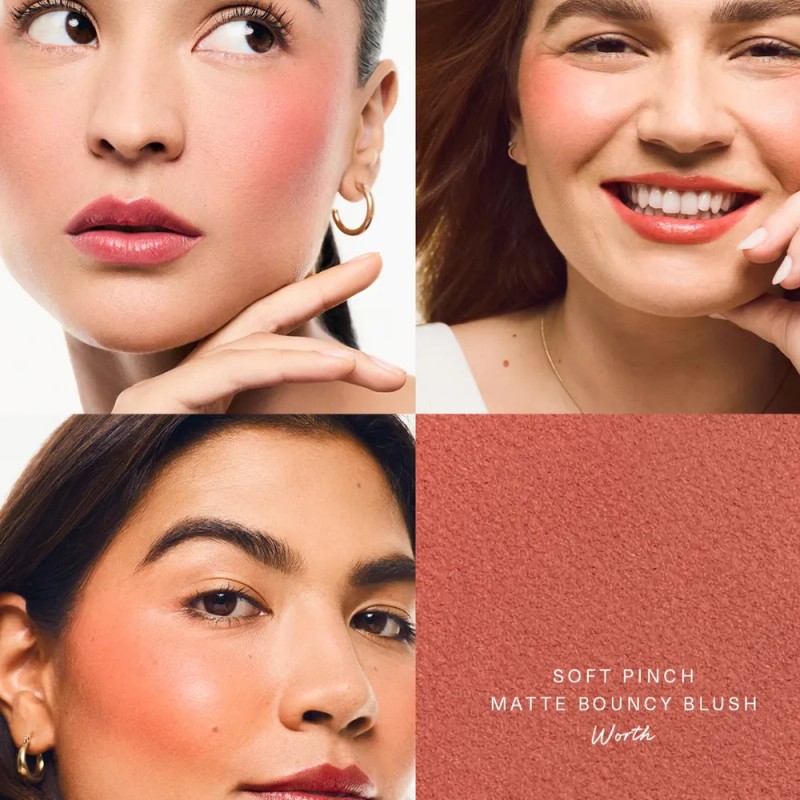 Rare Beauty Soft Pinch Matte Bouncy Blush Worth Rubor Worth