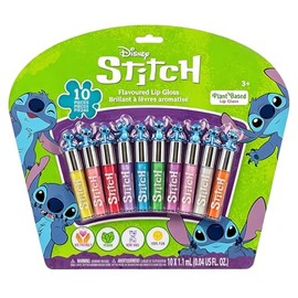 Stitch Brillo Labial Vegetal 10 pzas Niñas Regalo Fiesta