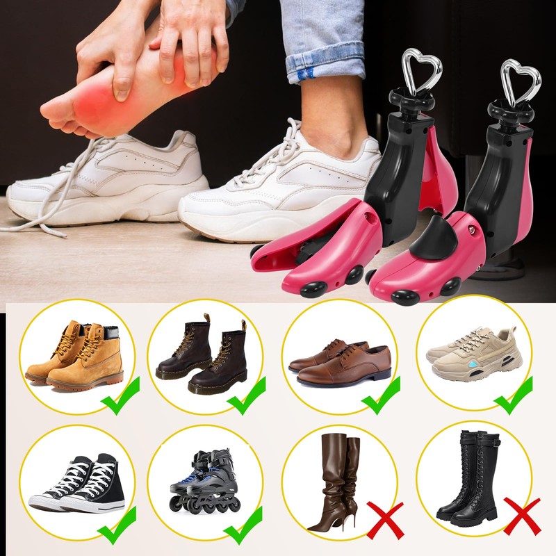 WANNUOQI Shoe Stretcher For Women Men,Boot Stretcher Women Men,Shoe Expander