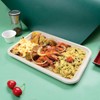 AICHEF 100 Pack 14 inch Extra Large Disposable Food Trays