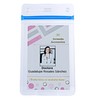 Sormasha Porta Gafete o Credencial, PVC Alta Transparencia Calibre S30