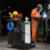 Heavy Duty Welding Cart for MIG Welder & Plasma Cutter，3