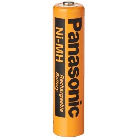Panasonic 8 Pack Panasonic NiMH AAA Rechargeable Battery for Cordless Phones,Orange