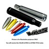 VMS RACING 50 Cal Caliber Black RED TIP Bullet Antenna