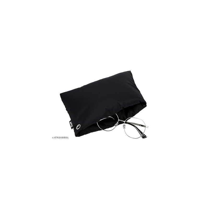 Zoff Glasses Case, Sunglasses Case, Black, Padding, Unisex, Pouch, Stylish,