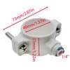 sunnates 2 Pack Drain Saddle Valve with 1/4" Quick Connection