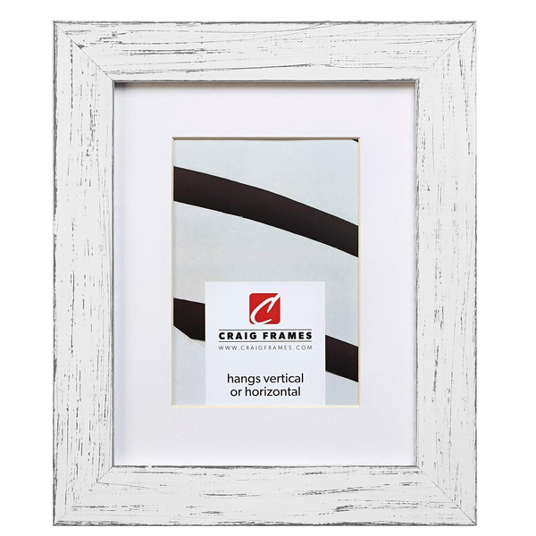 Craig Frames Jasper, 22 x 28 Inch Country Marshmallow White