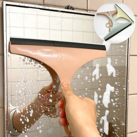 Removing moisture from bathroom cleaning squeegee Random Color 15ea