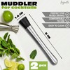 2Pcs Muddler for Cocktails Set - 8" Drink Muddler Set