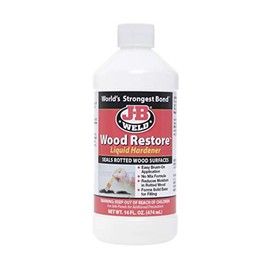 J-B Weld 40001 Wood Restore Liquid Hardener - 16 oz., Original Version