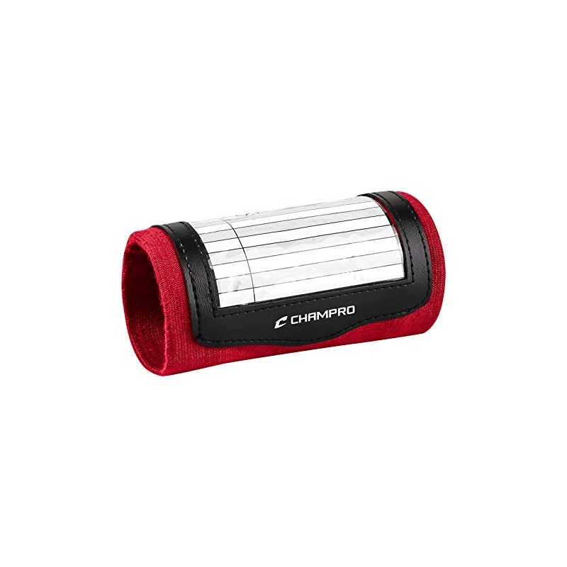 CHAMPRO Wristband Playbook; Single, Youth, Scarlet (AF49YSC)