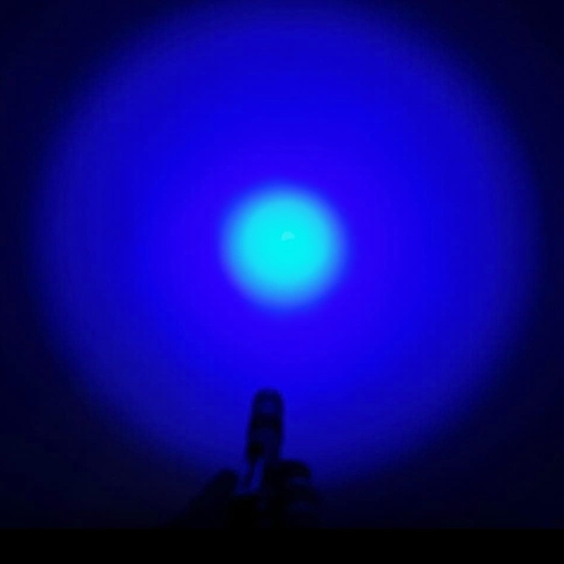 XINFEIBEI Blue Light Penlight Flashlight, Single Mode Blue Light LED