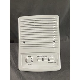SCFM White Replacement Faceplate for Nutone Intercom ISA-335 IS-335 ISA-339 IS-305 ISA-335WH IS-335WH ISA-339WH IMA-3303 Speaker IM-3303 Speaker