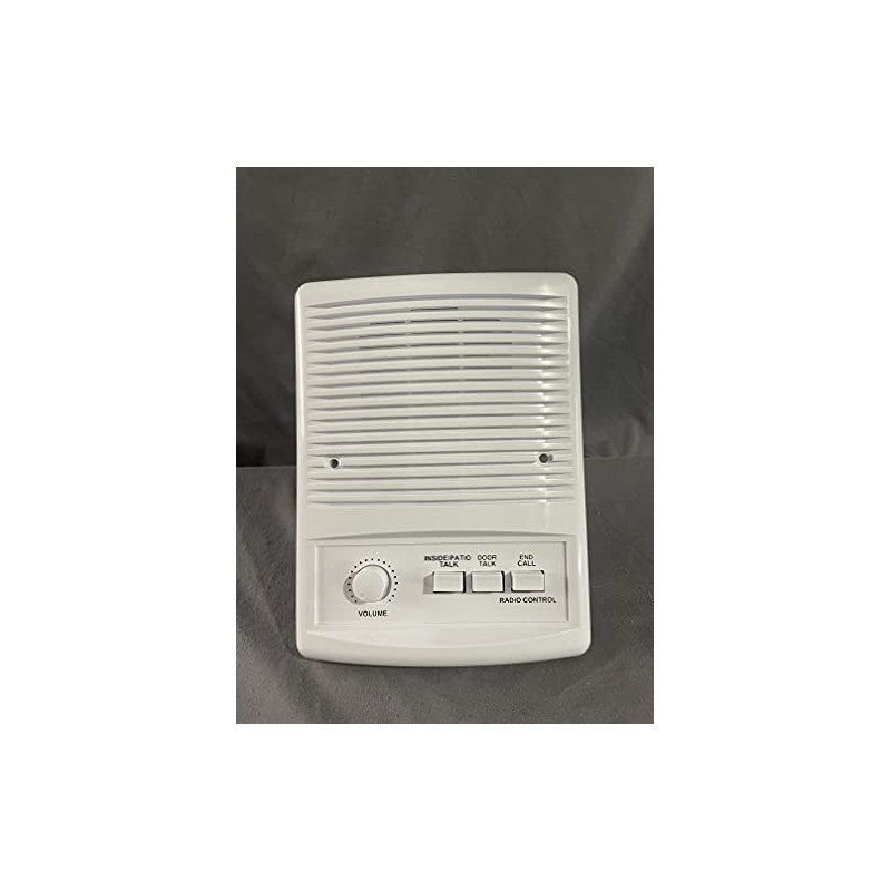 SCFM White Replacement Faceplate for Nutone Intercom ISA-335 IS-335 ISA-339
